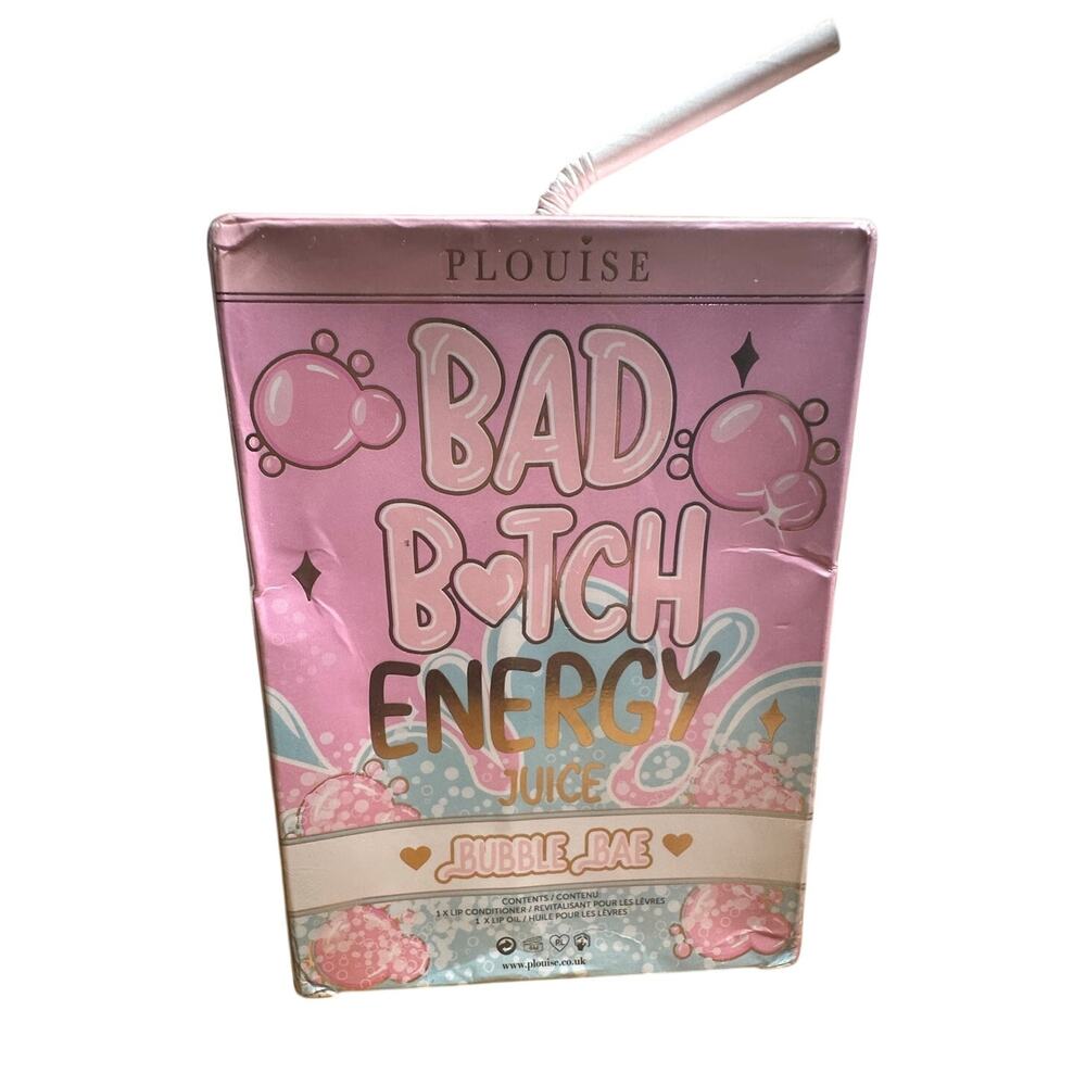 P LOUISE Bad B*tch Energy Bubble Trouble Bae Lip Duo BRAND NEW Juice Box | E7